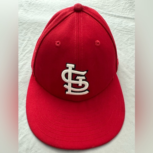 59 FIFTY New Era St Louis Cardinals RED Baseball Cap ONFIELD for MLB size 6 7/8 - Picture 3 of 13